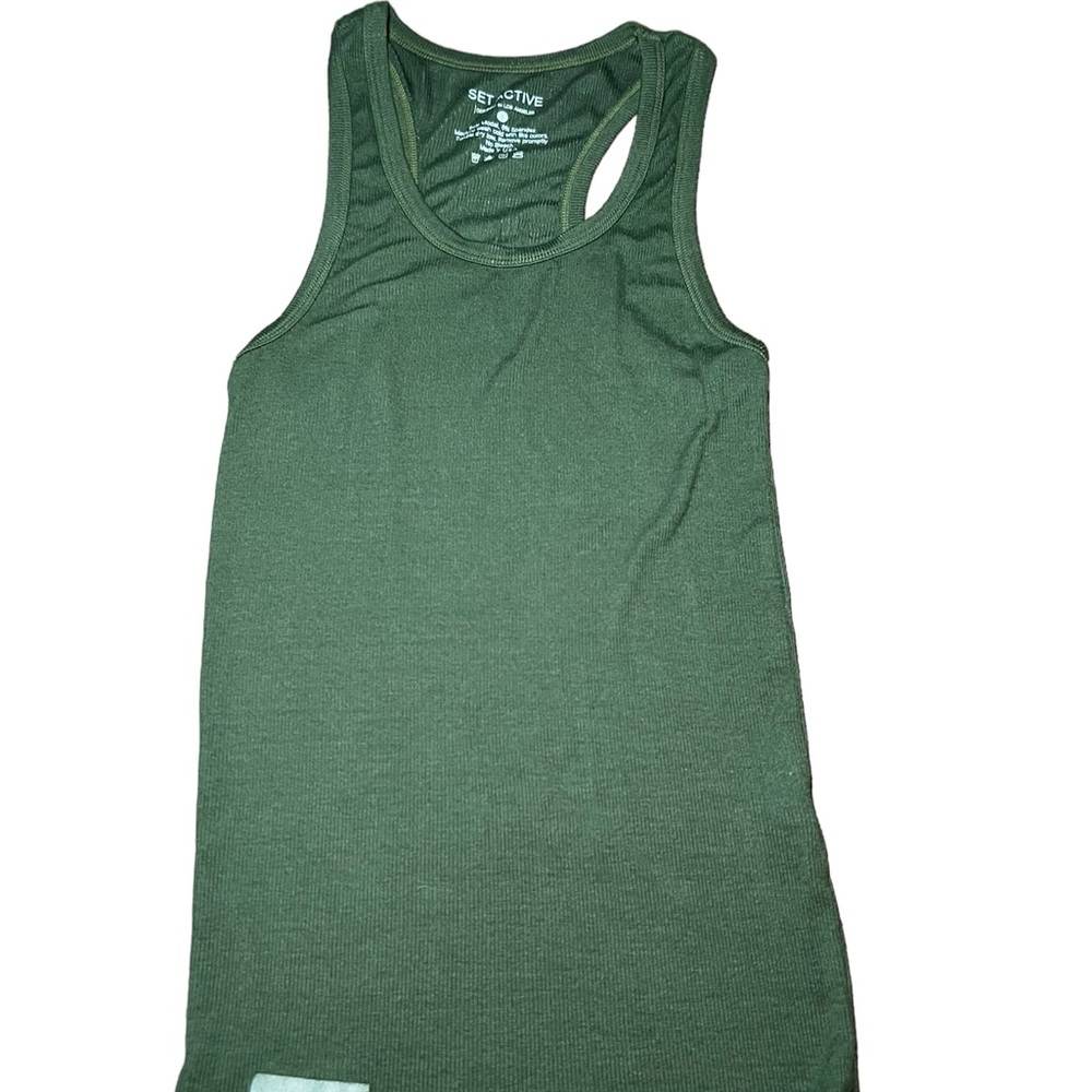 Set Active Army Green Tank
